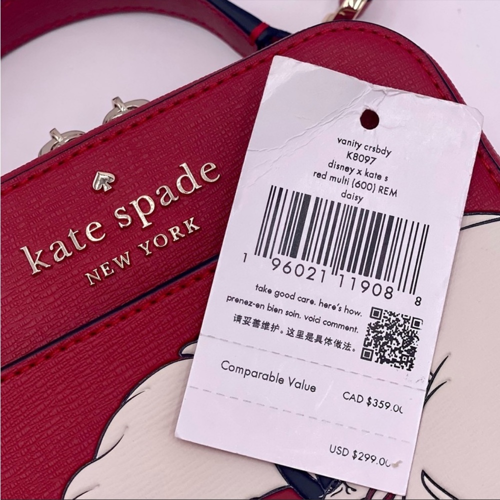 🍓 Kate Spade X Disney 🍓 Cruella Makeup
Cosmetic Bag - Picture 12 of 16